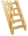 TRELIS Douglas or Larch Horizontal Rail Handrail - FANLO Staircase