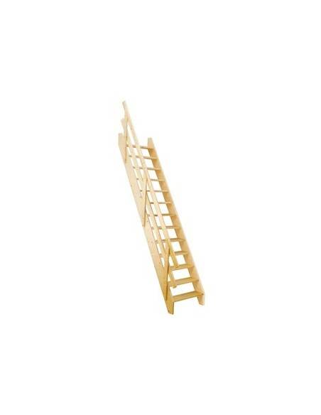 RAMPE EN BOIS POUR ESCALIER EXTERIEUR (DOUGLAS OU MELEZE)