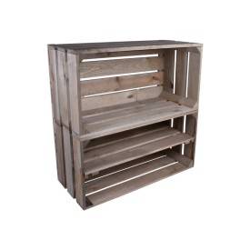 Woodbox shelf