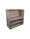 Woodbox shelf