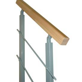 Quarter-turn bottom beech staircase 2