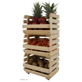 Vegetable store 3 crates