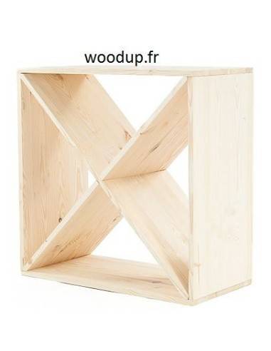 Flaschenregal mit 4 Dreiecken