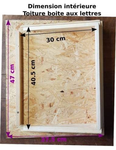 Tejadillo para buzón