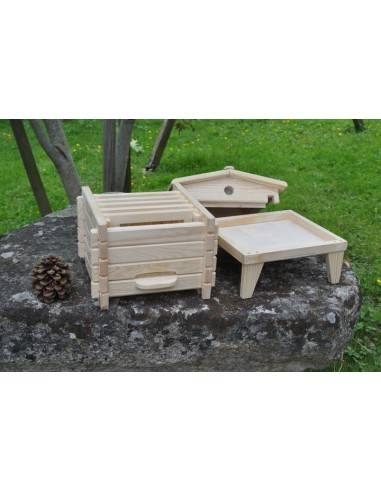Klassieke houten bijenkast