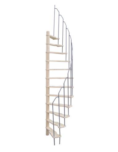 Escalier hélicoïdal en sapin faible encombrement Escalier hélicoïdal en sapin faible encombrement