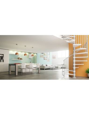 Flow – Metall-Wendeltreppe