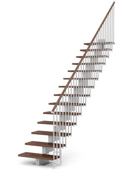 Escalier modulaire bois métal Stilo