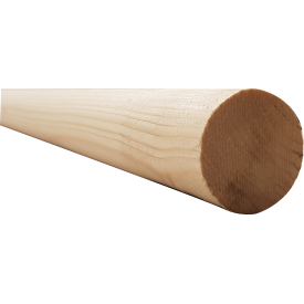 Round fir handrail d42 mm