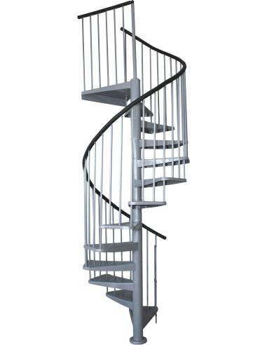 Escalera de caracol metálica