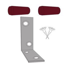 Befestigungsset für Balustraden