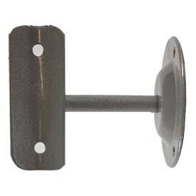 SUPPORT METAL POUR MAIN COURANTE RONDE