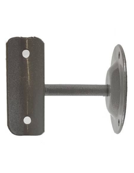 Supporto in metallo per corrimano rotondo - Ø42 mm, robusto