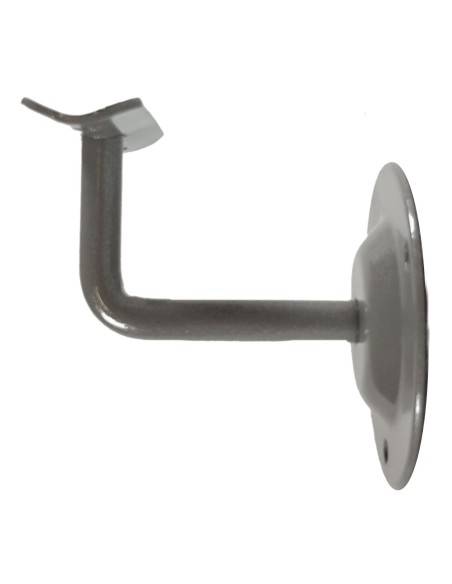 SUPPORT METAL POUR MAIN COURANTE RONDE