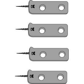 Fixation rampe-poteau