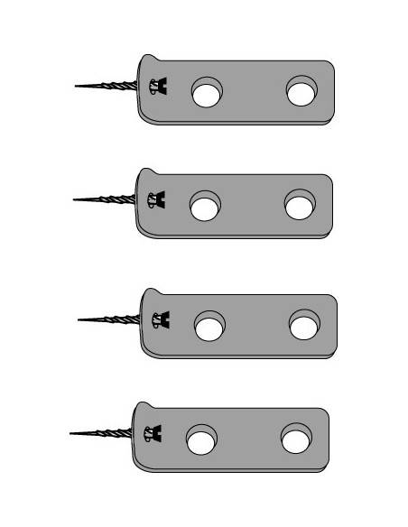 Fixation rampe-poteau