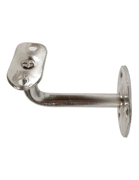 SOPORTE GALVANIZADO GRIS PARA PASAMANOS