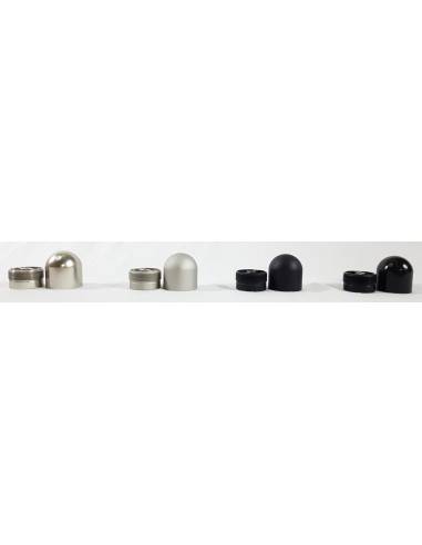 RUNDER ALUMINIUM-ENDABSCHLUSS + ADAPTER