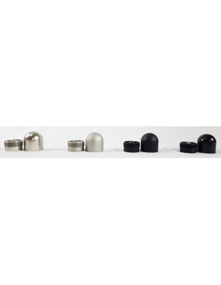 RONDE ALUMINIUM EINDDOP + ADAPTER