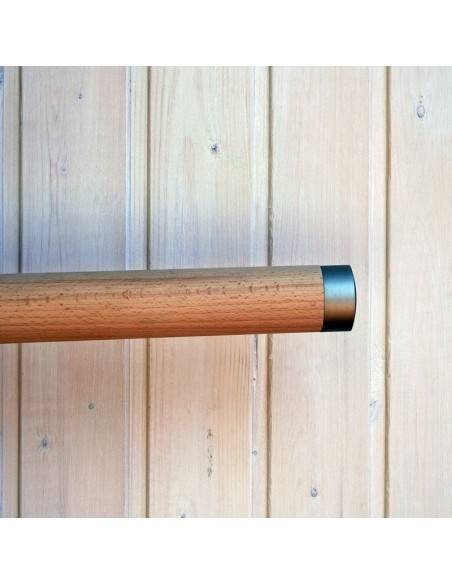 TERMINACIÓN DE ALUMINIO PLANA + ADAPTADOR