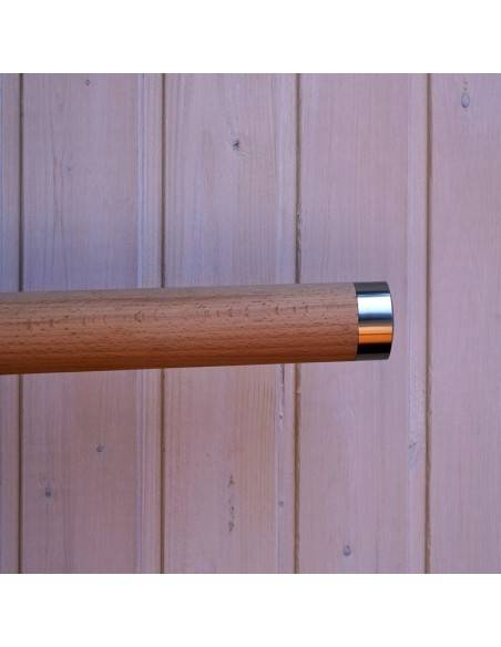 FLAT ALUMINIUM END CAP + ADAPTER