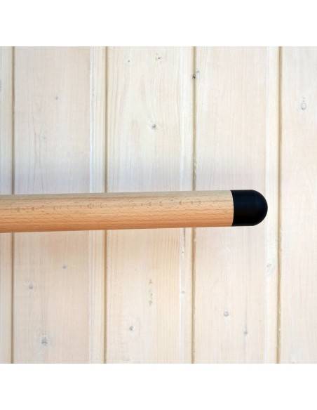 TERMINAZIONE ALU TONDA + ADATTATORE