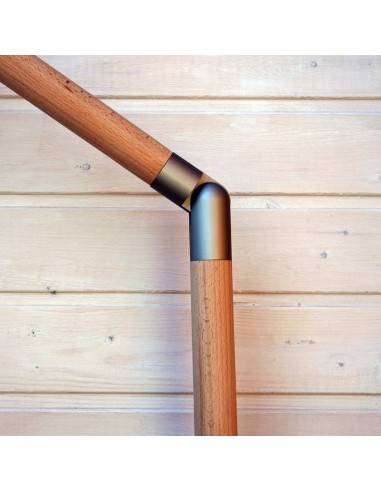 RACCORD DE ÁNGULO ARTICULADO DE ALUMINIO