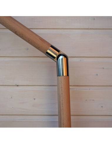 RACCORDO AD ANGOLO ARTICOLATO IN ALLUMINIO