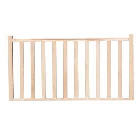 Houten balustrade met spijlen op maat