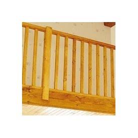 Kit balustrade sapin 2 m + 1 poteau