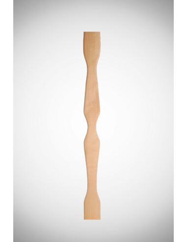 Lame moulurée en bois massif pour balustrade