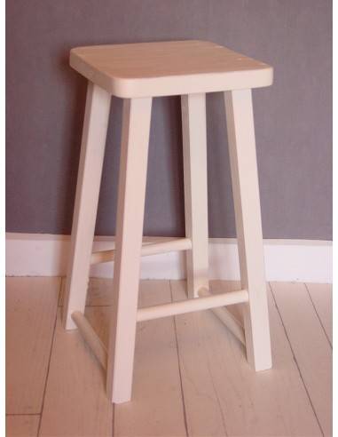 Tabouret en pin