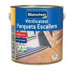 Vitrificateur parquets-escaliers aqua-polyuréthane formule gel