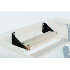 Landing step for loft staircase