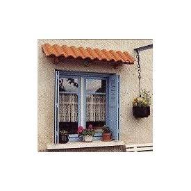 Marquesina de ventana abeto + aceite de acabado