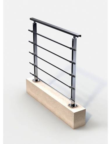 Aluminiumgeländer – Quadrum-Anfangsset