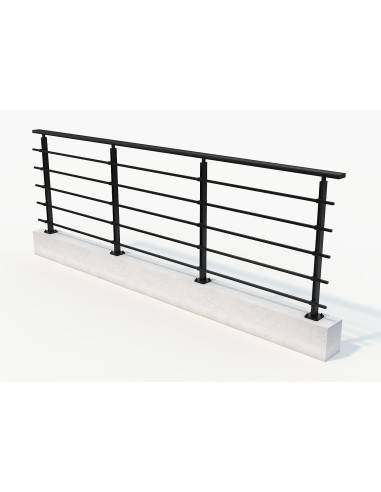 Aluminium balustrade - Quadrum startset