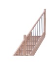 RAMPE TUBES VERTICAUX POUR ESCALIER MOLEDE