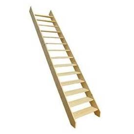 Escaliers droits réglables