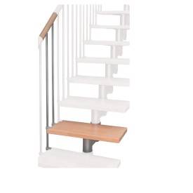 Escalera modulable 1/4 de vuelta haya 2