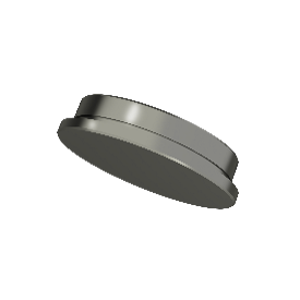 Eindkap voor aluminium leuning diameter 50 2