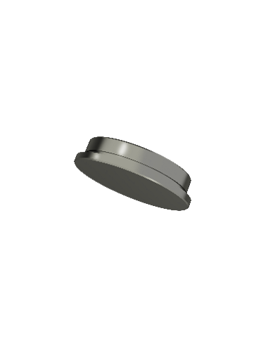 Endkappe für Aluminiumhandlauf, Ø 50 mm