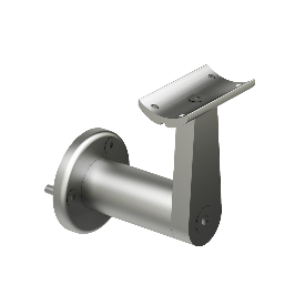 Soporte de aluminio para pasamanos diám 50