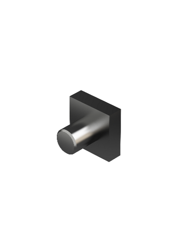 Endkappe für Vierkantstrebe, 16 × 16 mm