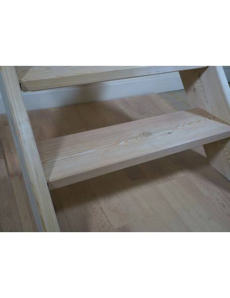 Escalier Droit Extérieur en Douglas et Mélèze | WoodUp