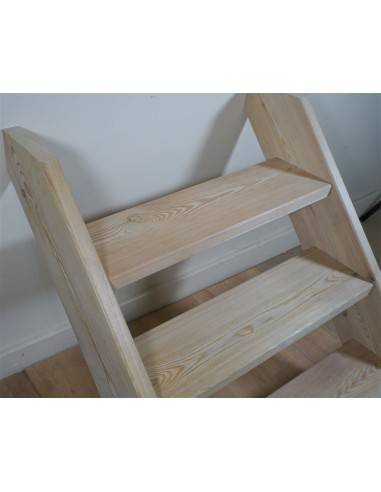 Escalier Droit Extérieur en Douglas et Mélèze | WoodUp