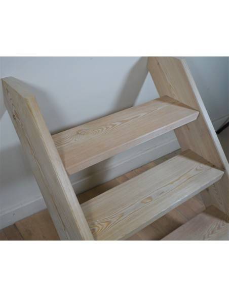 Escalier Droit Extérieur en Douglas et Mélèze | WoodUp