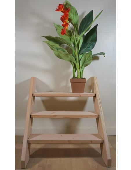 Escalier Droit Extérieur en Douglas et Mélèze | WoodUp