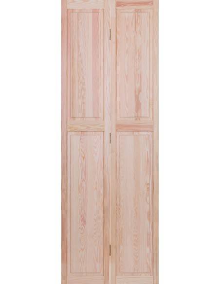 Puertas de armario plegables lisas