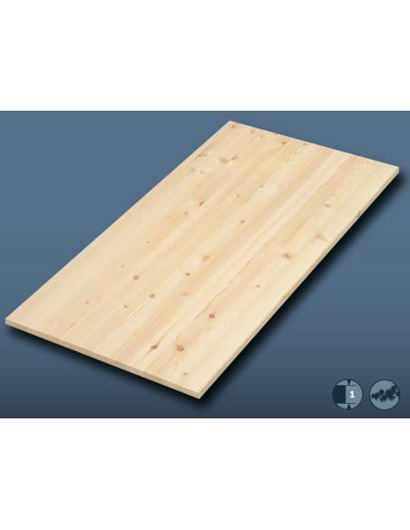 Glued laminated LARCH panel made to measure